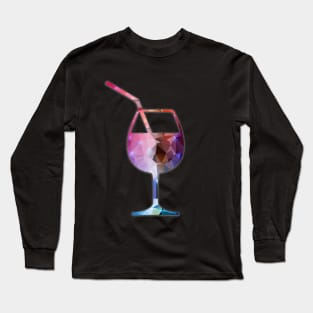 Wine Lovers Wine Glass Long Sleeve T-Shirt